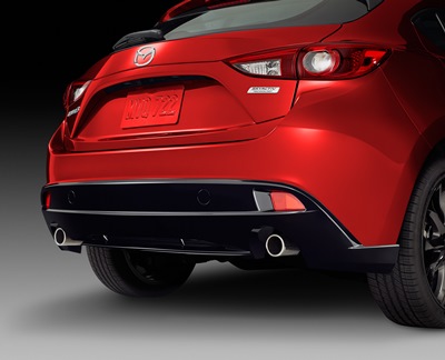 2016 Mazda mazda3 aero kit - rear diffuser