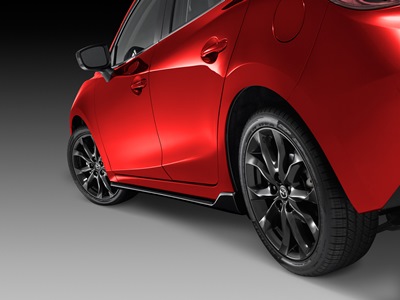 2014 Mazda mazda3 aero kit - side sill extensions QBMN-51-P10-PZ