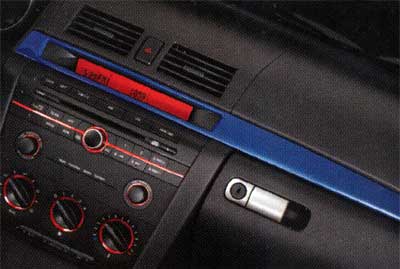 2004 Mazda mazda3 instrument panel decorative trim
