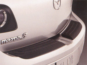 2011 Mazda mazda3 rear bumper guard 0000-8T-L10